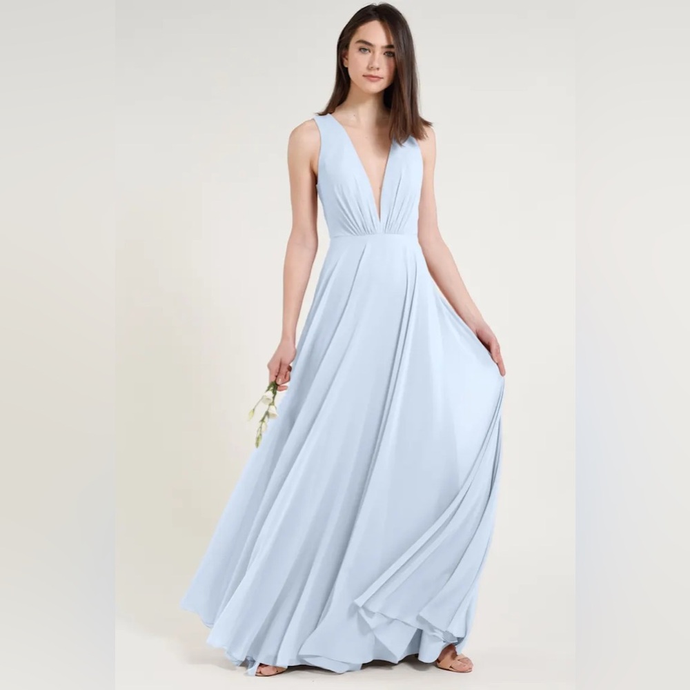 Brand New Jenny Yoo Ryan Dress, Whisper Blue, Size 6